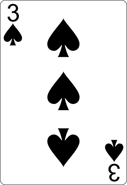 3 of Spades